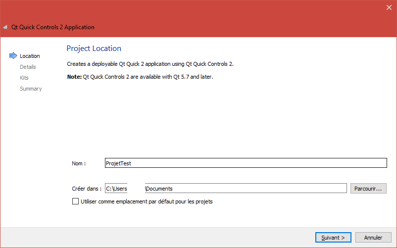 Qt5 démarrage 4