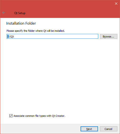 installation qt5 - etape 4