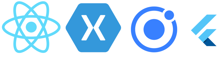 react native vs xamarin vs ionic vs flutter