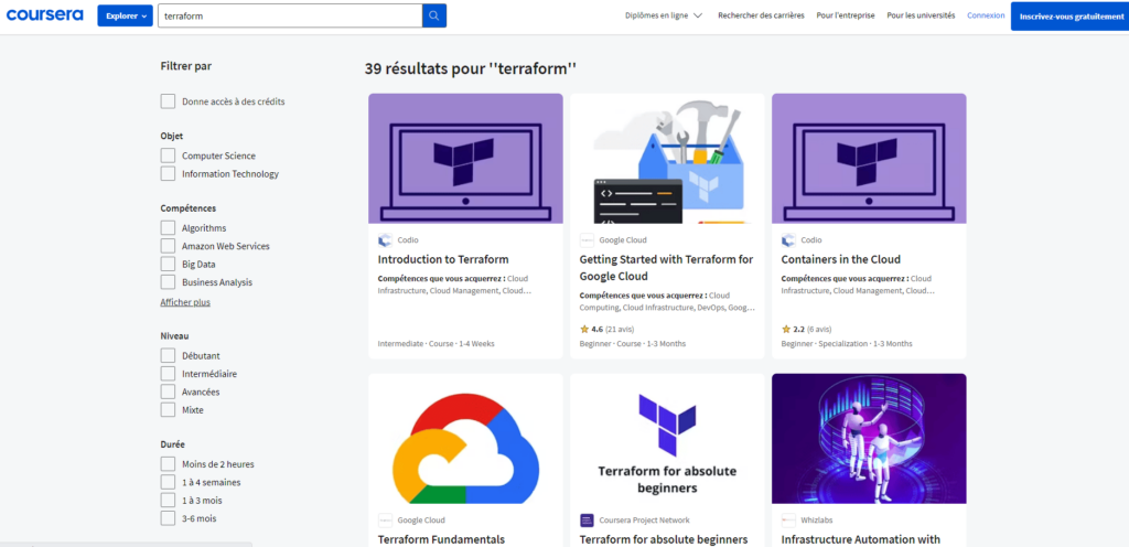 Cours Terraform Coursera