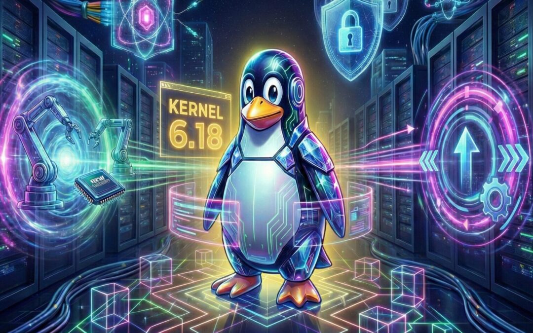Illustration MaJ Linux Kernel 6.18
